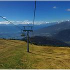 Blick Richtung Villach in Kärnten