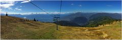 Blick Richtung Villach in Kärnten