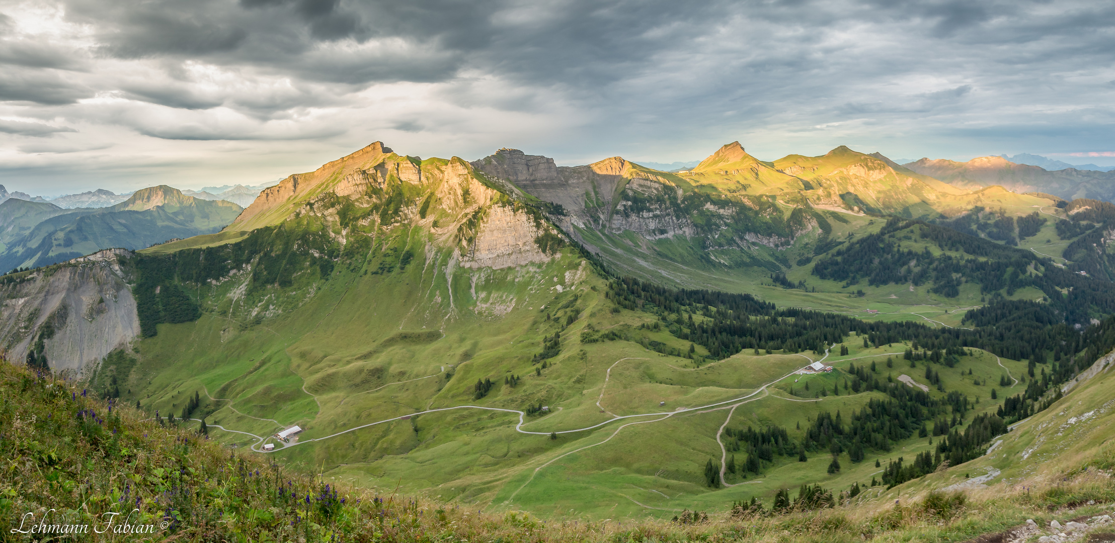 Blick richtung Wannenkopf