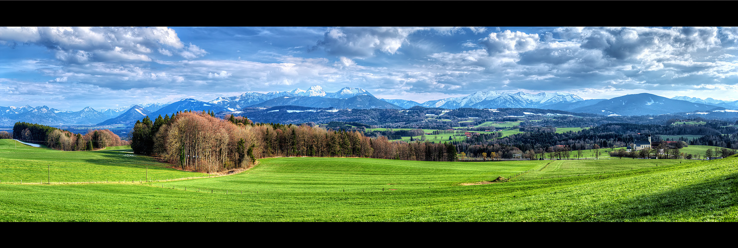 Blick Richtung Wendelstein