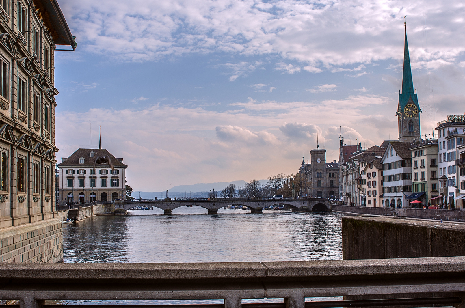 Blick Richtung Zürichsee