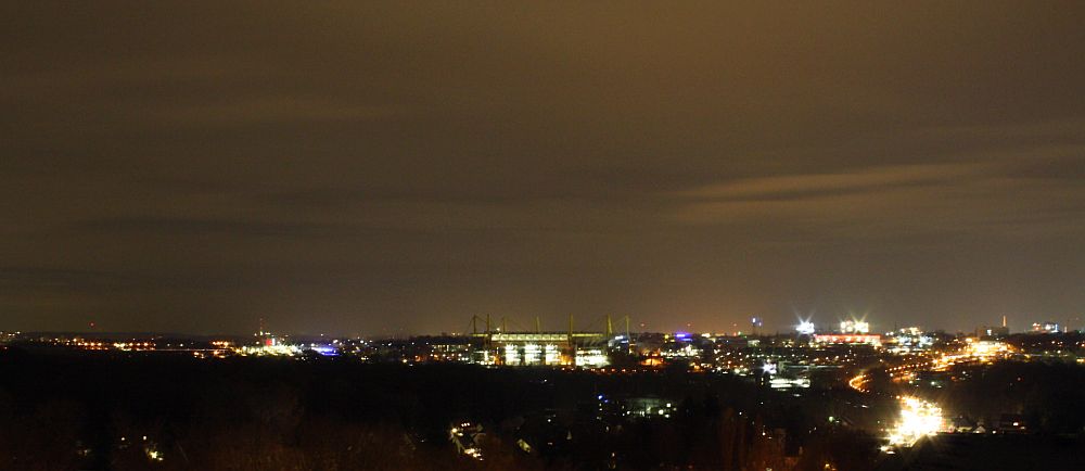 Blick richtung zur Dortmunder Innenstadt