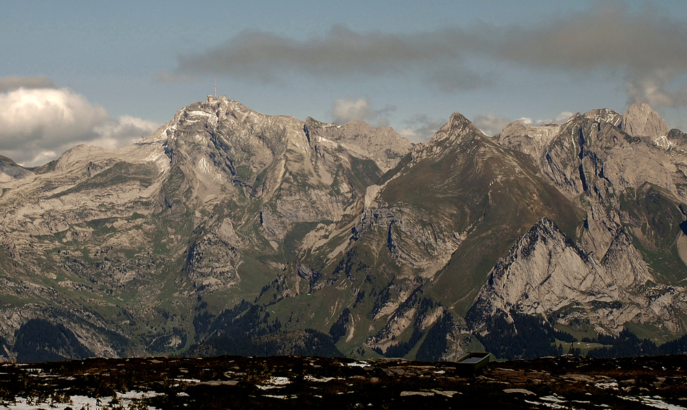 Blick rüber zum Säntis..