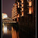 Blick St.-Annen-Brücke bei Vollmond