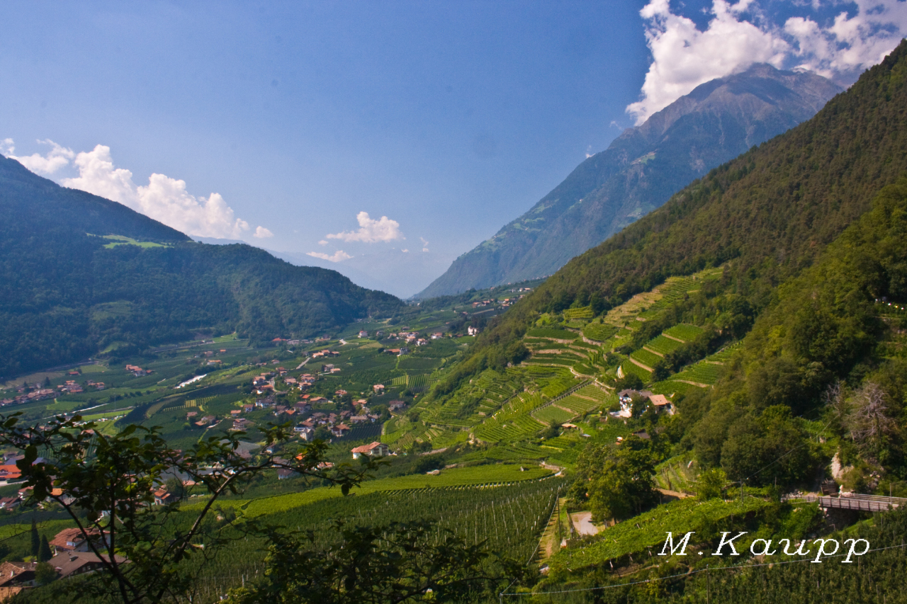 Blick über Algund