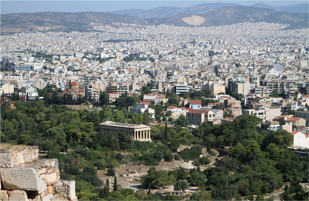 Blick über Athen I
