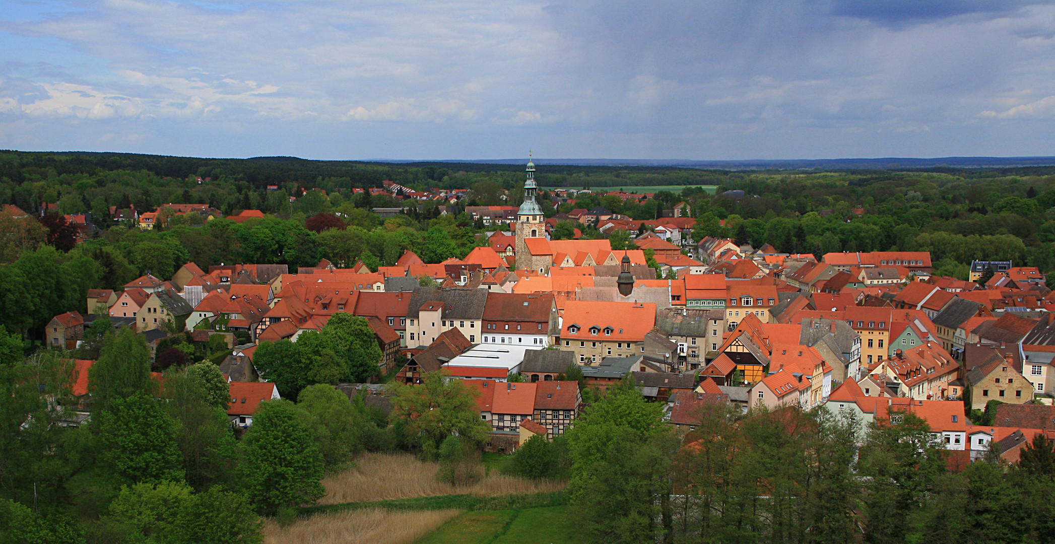 Blick über Bad Belzig