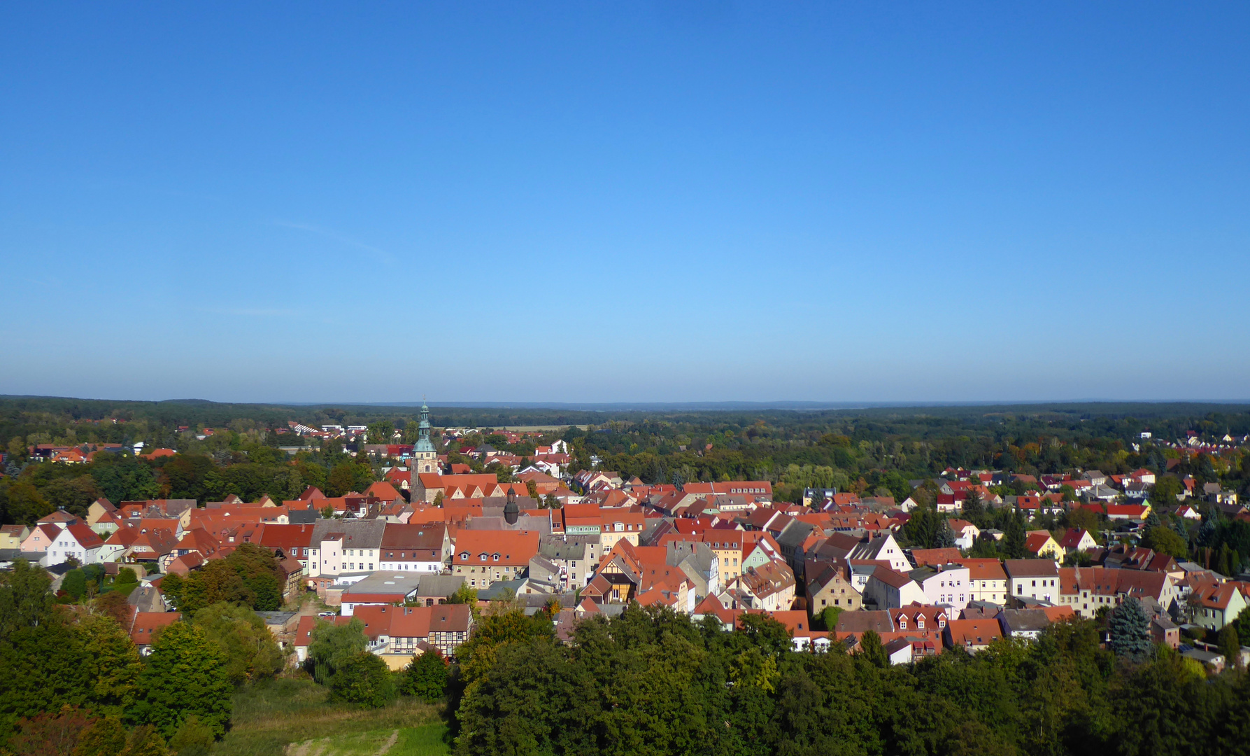 Blick über Bad Belzig