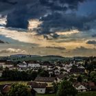 Blick über Bad Kötzting nach Weißenregen