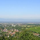 Blick über Badenweiler zu den Vogesen