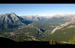 [ Blick über Banff ]