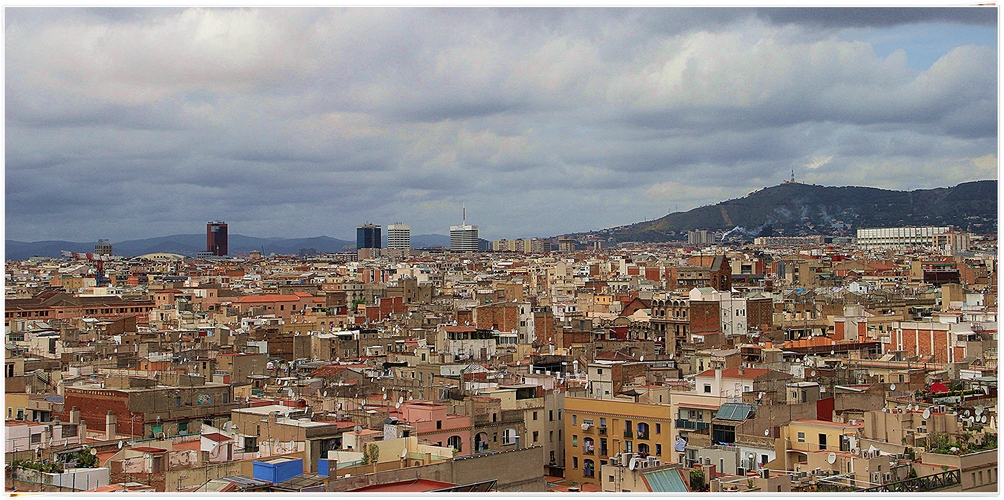 Blick über Barcelona