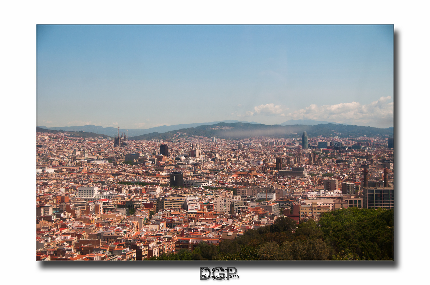 Blick über Barcelona