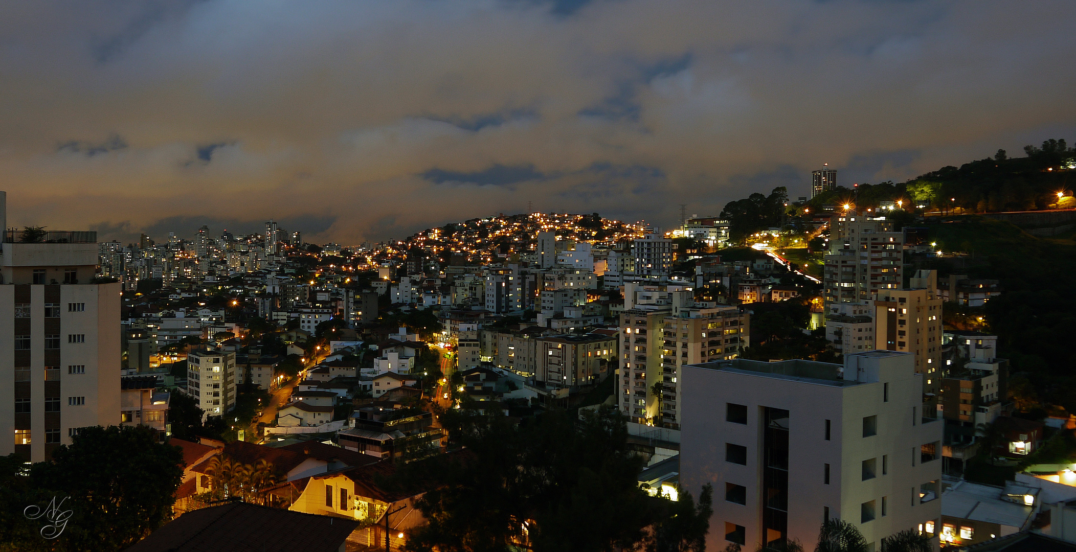 Blick über Belo Horizonte - Brasilien