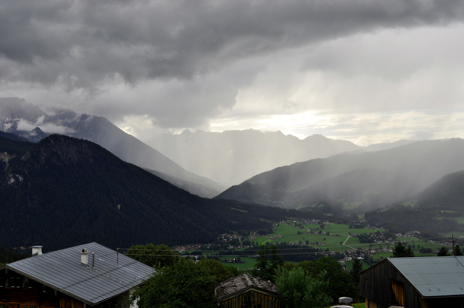 Blick über Berchtesgaden