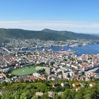 Blick über Bergen