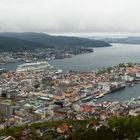 Blick über Bergen (Norwegen)