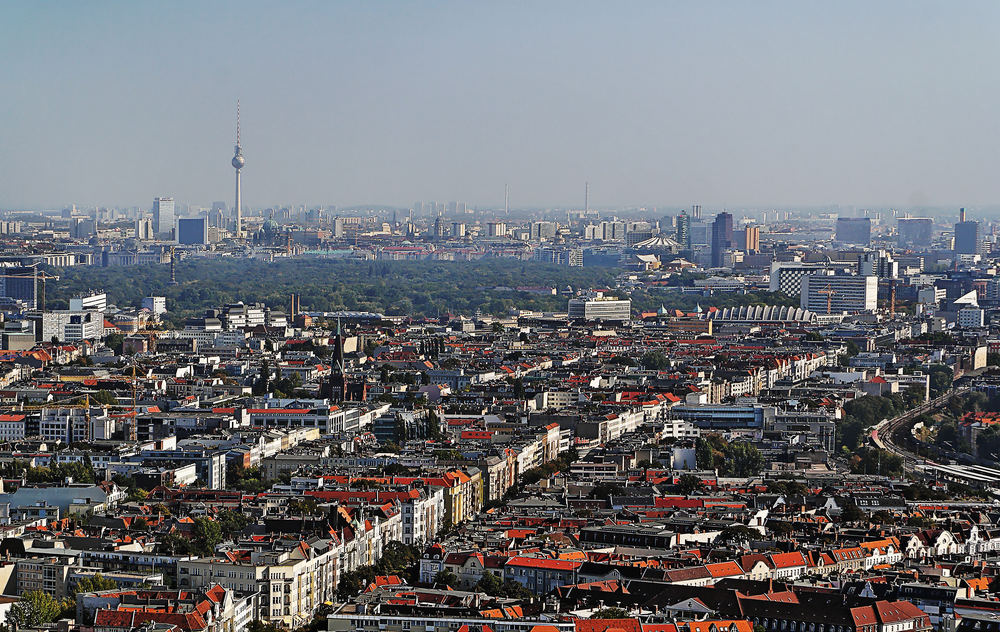 Blick über Berlin ...