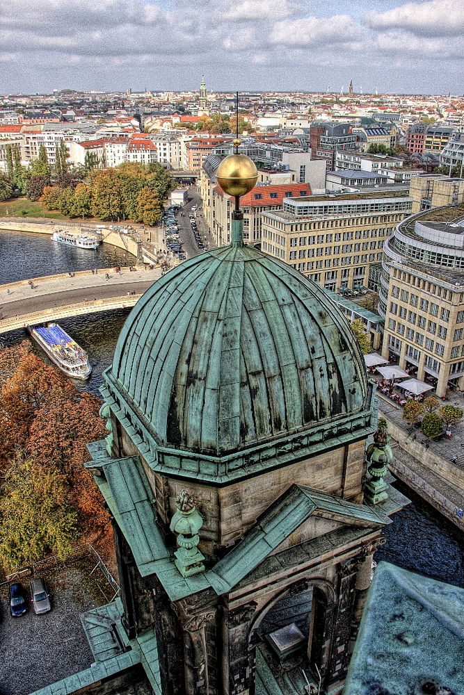 Blick über Berlin vom Dom aus