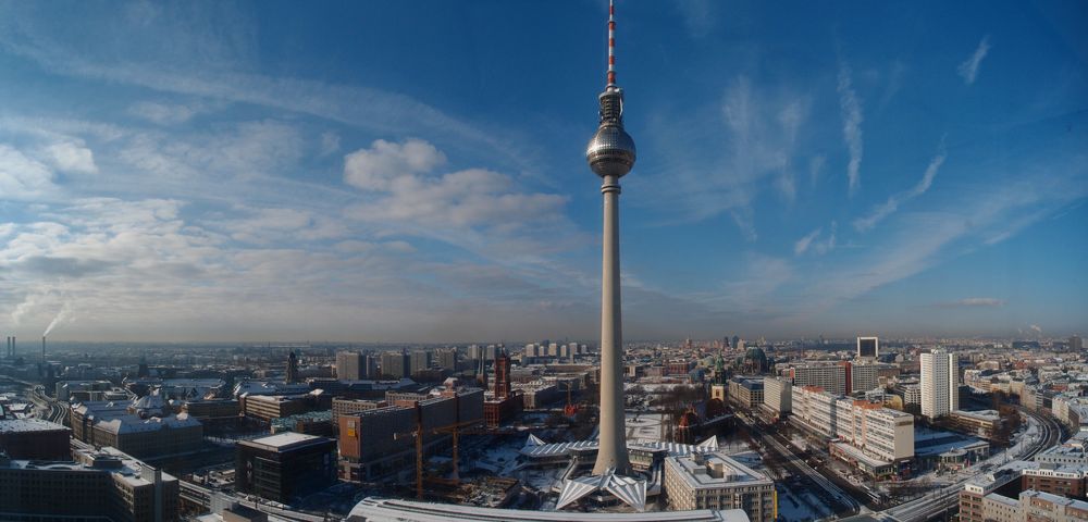 Blick über Berlins Herz am Alex