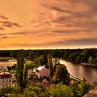 Blick über Bernburg