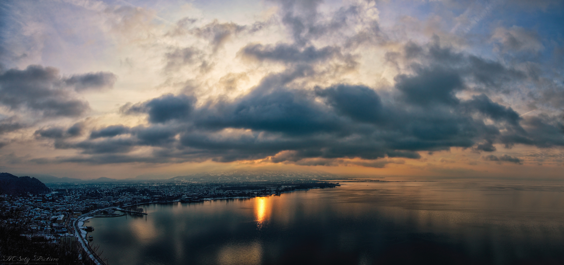 Blick über Bregenz