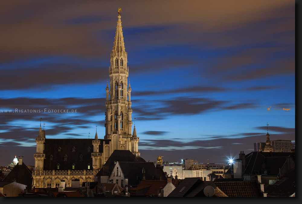 Blick über Brüssel @ Night