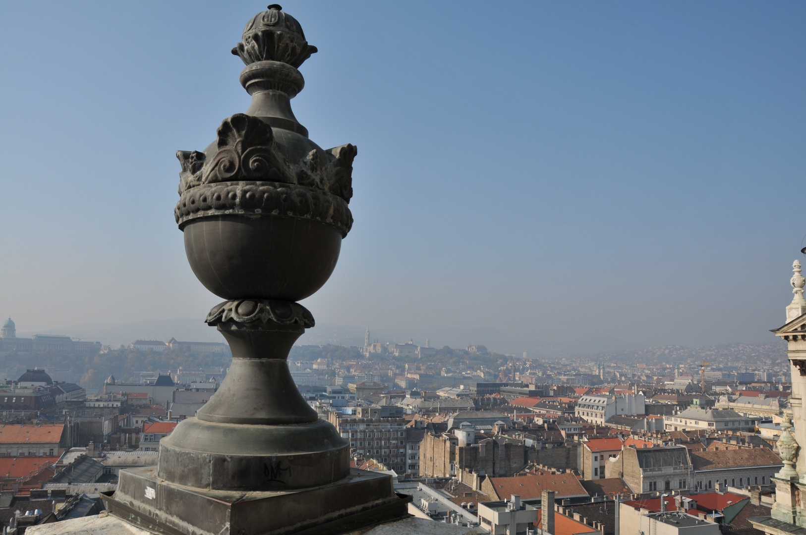 Blick über Budapest