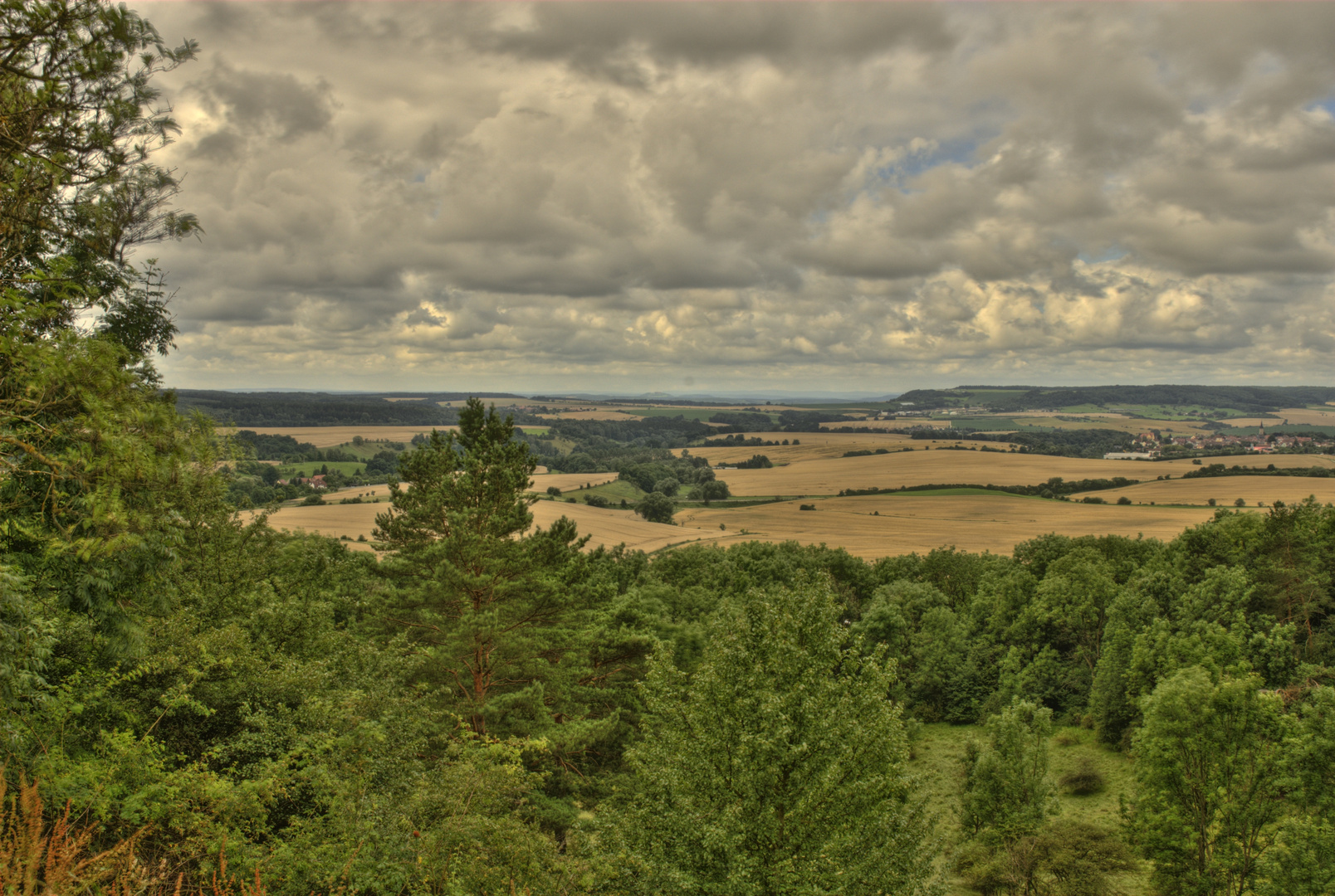 Blick über Bürgel