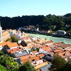 Blick über Burghausen