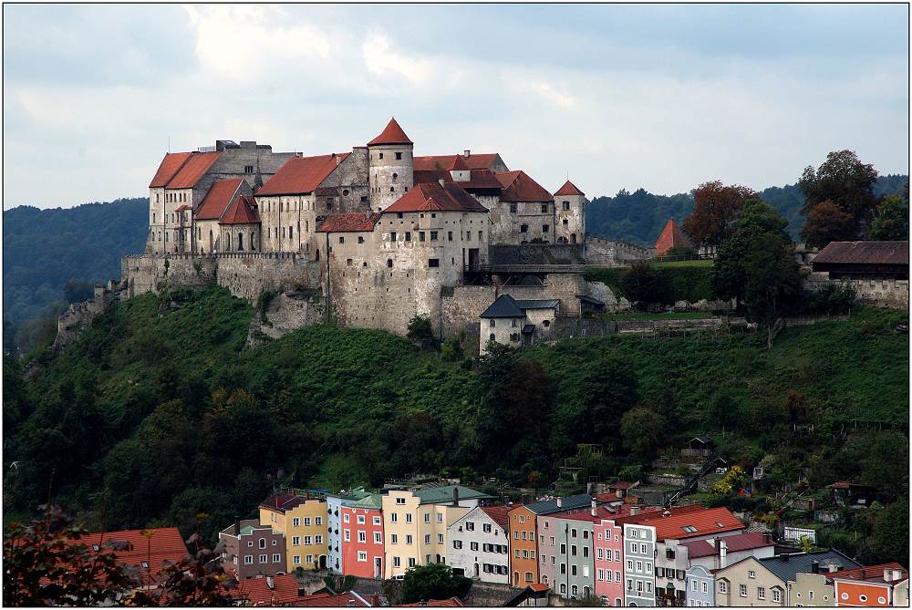 Blick über Burghausen