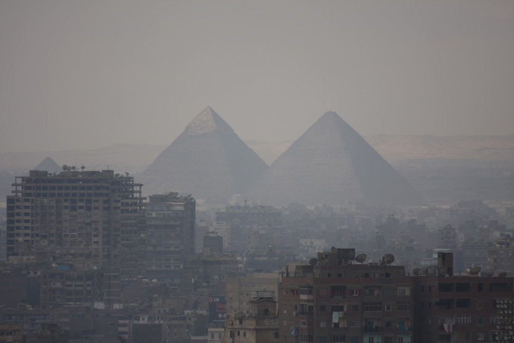 Blick über Cairo......