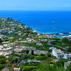 Blick über Capri, dem Hauptort der Insel Capri