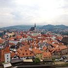 Blick über Cesky Krumlov - Südböhmen