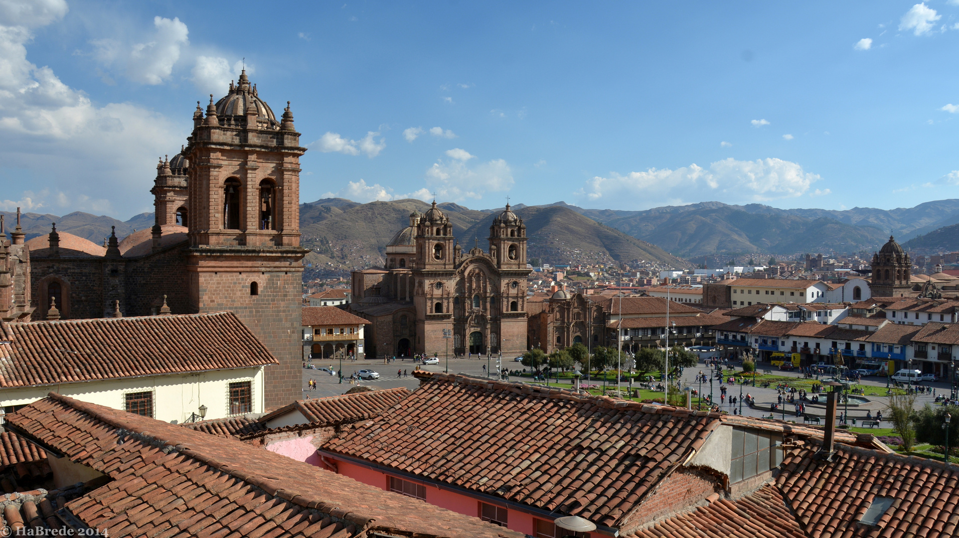 Blick über Cusco...