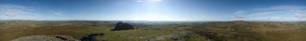 Blick über Dartmoor