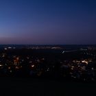 Blick über das abendliche Zabergäu