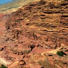 Blick über das alte Zentrum von Petra