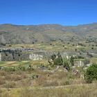 Blick über das Gebiet des Colca-Canyons