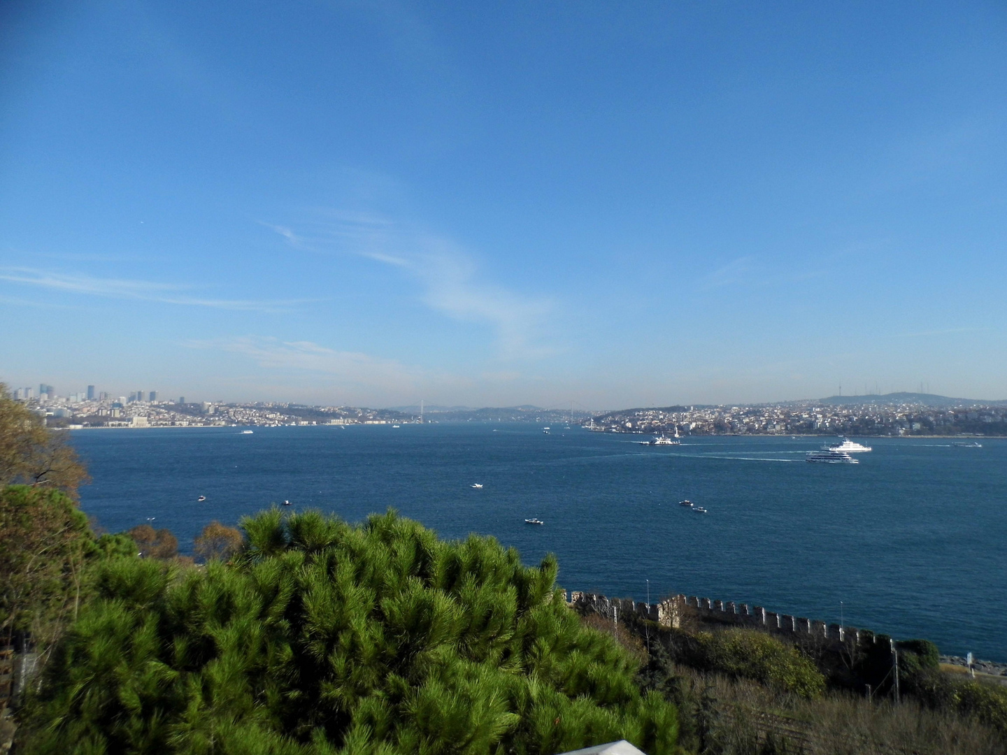 Blick über das Goldene Horn vom Topkapi Palast