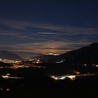 Blick über das Inntal bei Nacht