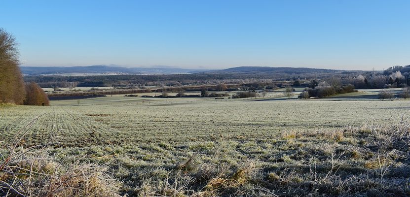 Blick über das Land