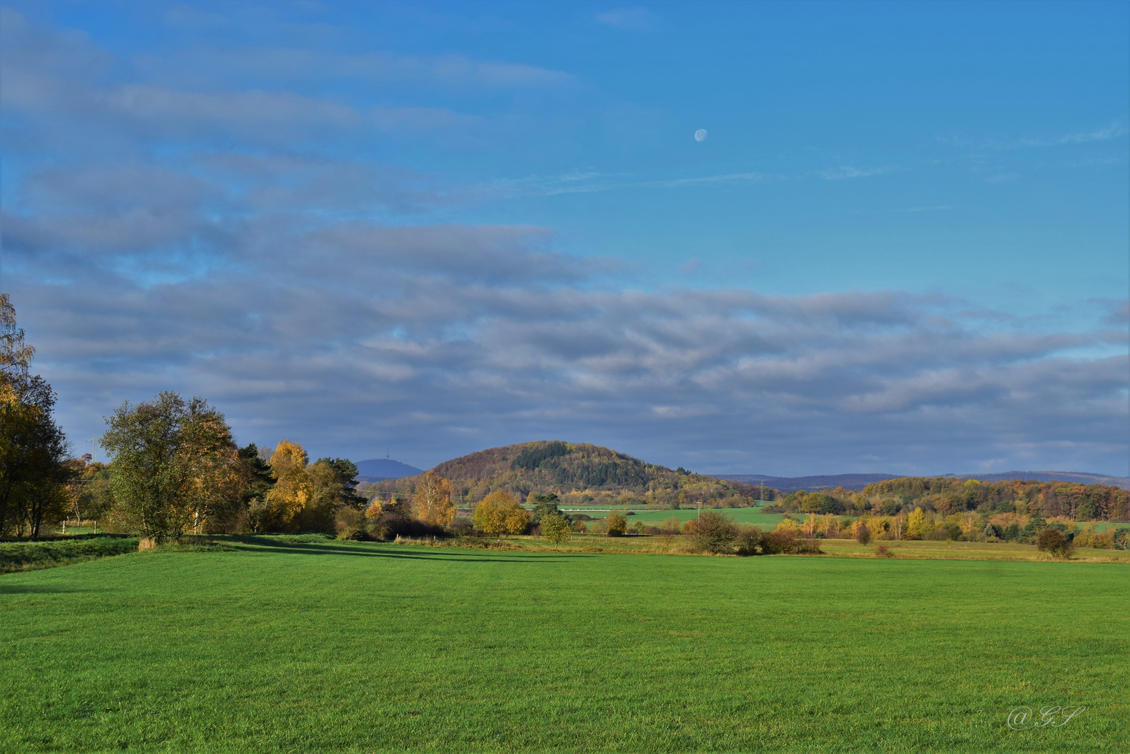 Blick über das Land