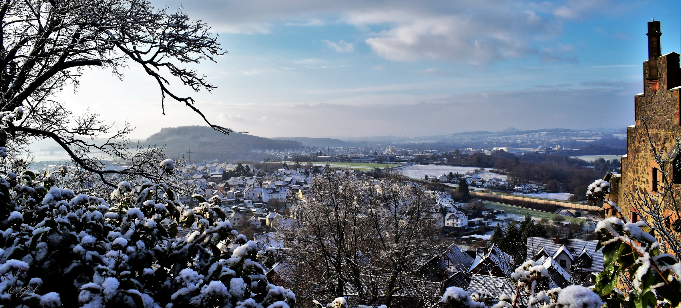 Blick über das Land...