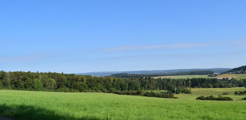 Blick über das Land