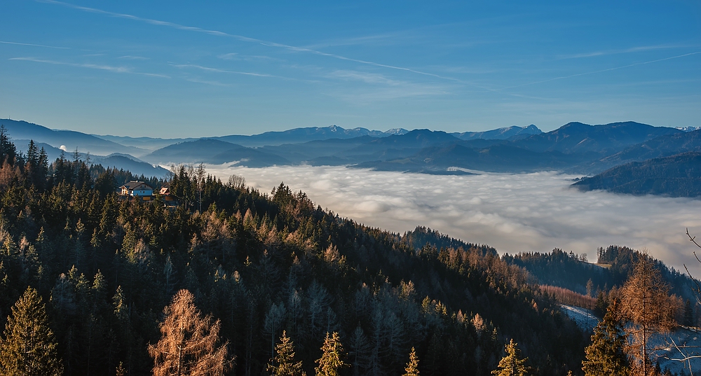 Blick über das Mürztal