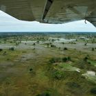 Blick über das Okawango Delta