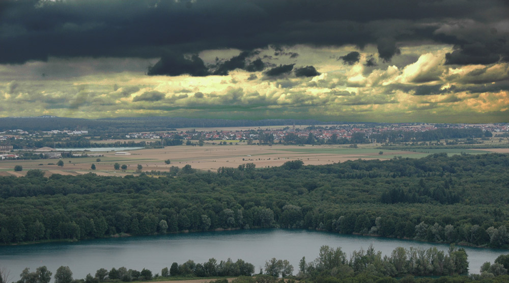 Blick über das Rheintal