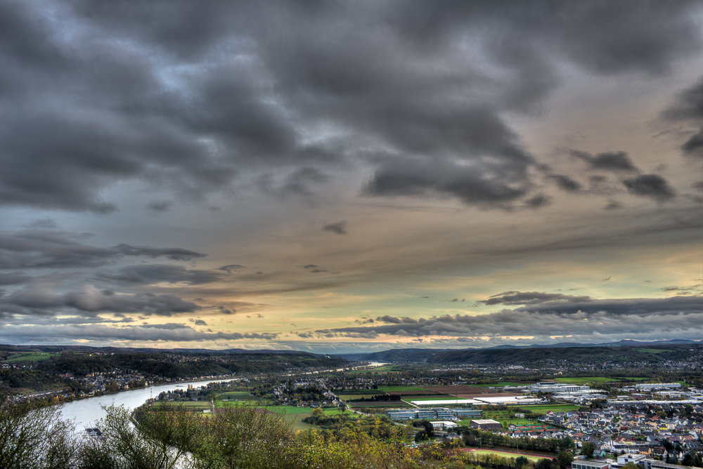 Blick über das Rheintal