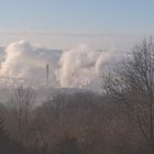 Blick über das Ruhr- und Lennetal bei minus 10 Grad